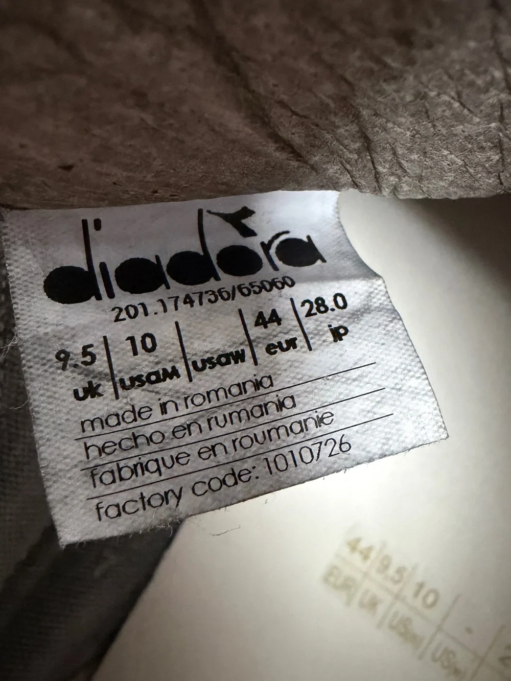 DIADORA EQUIPE DIRTY SW EVO Sz M 10 W 11.5 - Picture 9 of 13